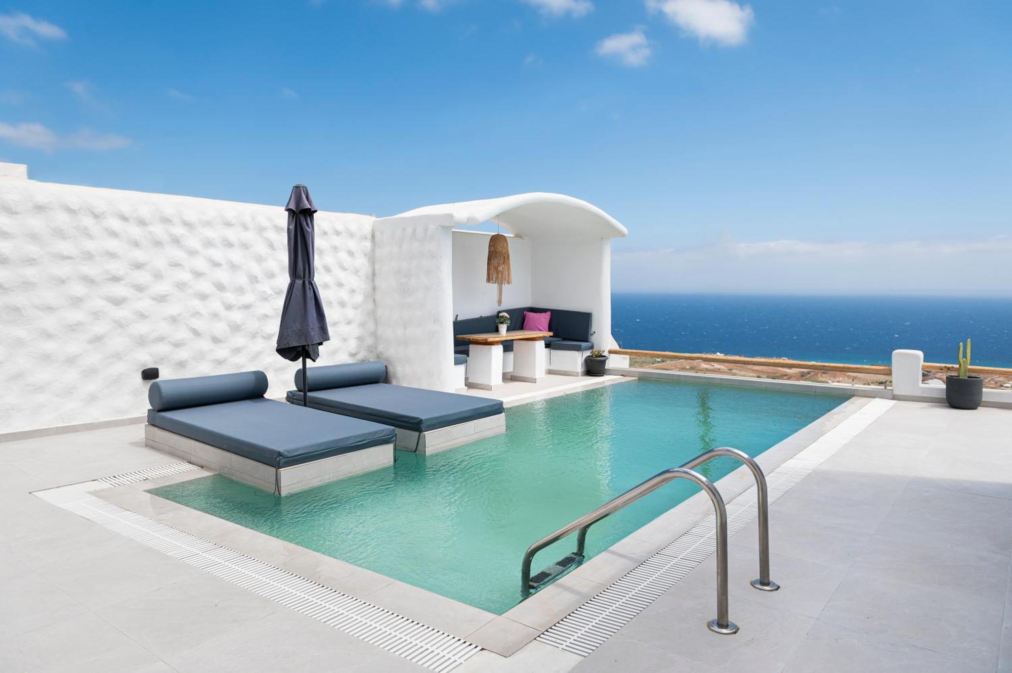 Dream Villa Santorini Vourvoúlos Exteriör bild