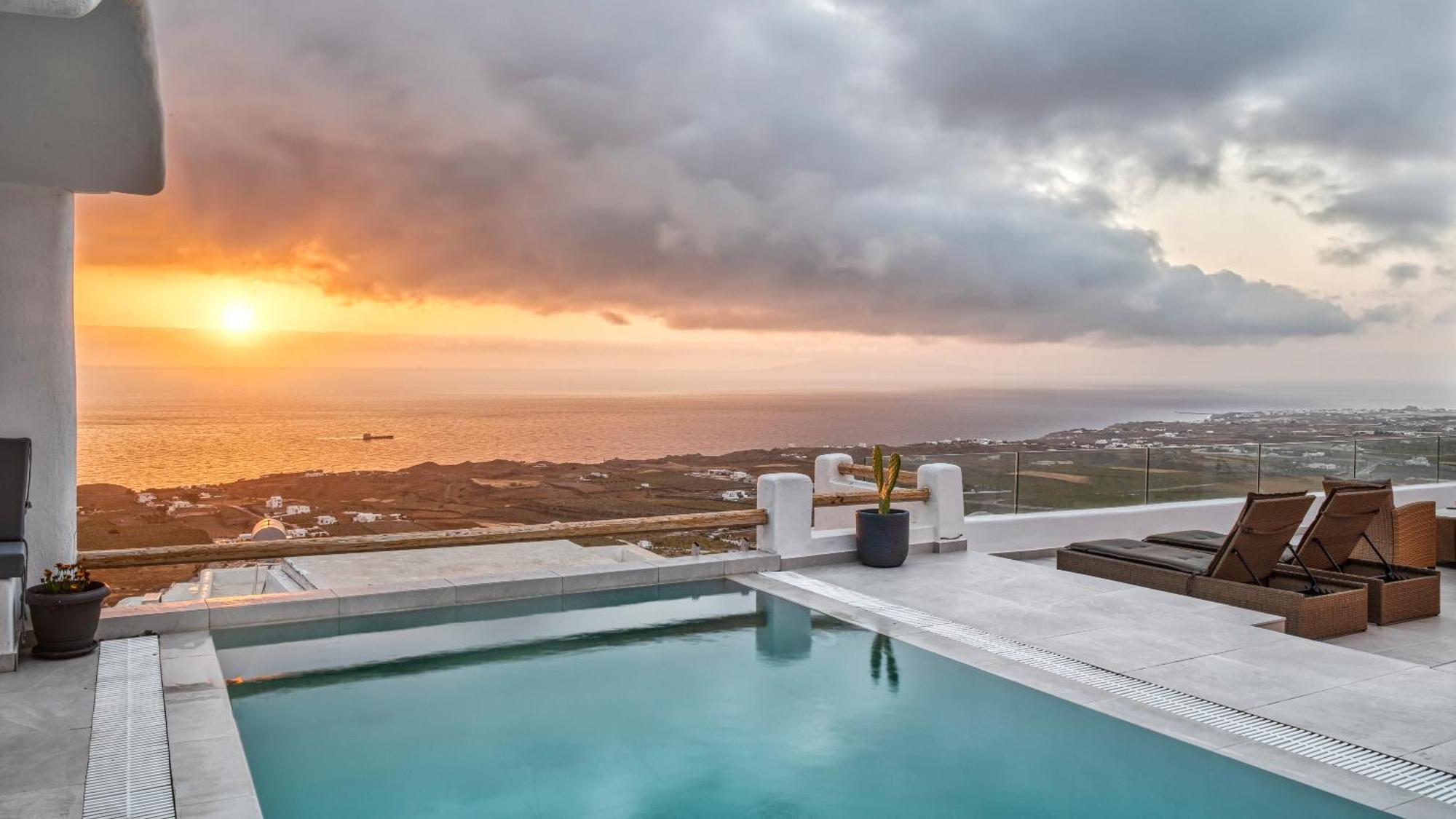 Dream Villa Santorini Vourvoúlos Exteriör bild