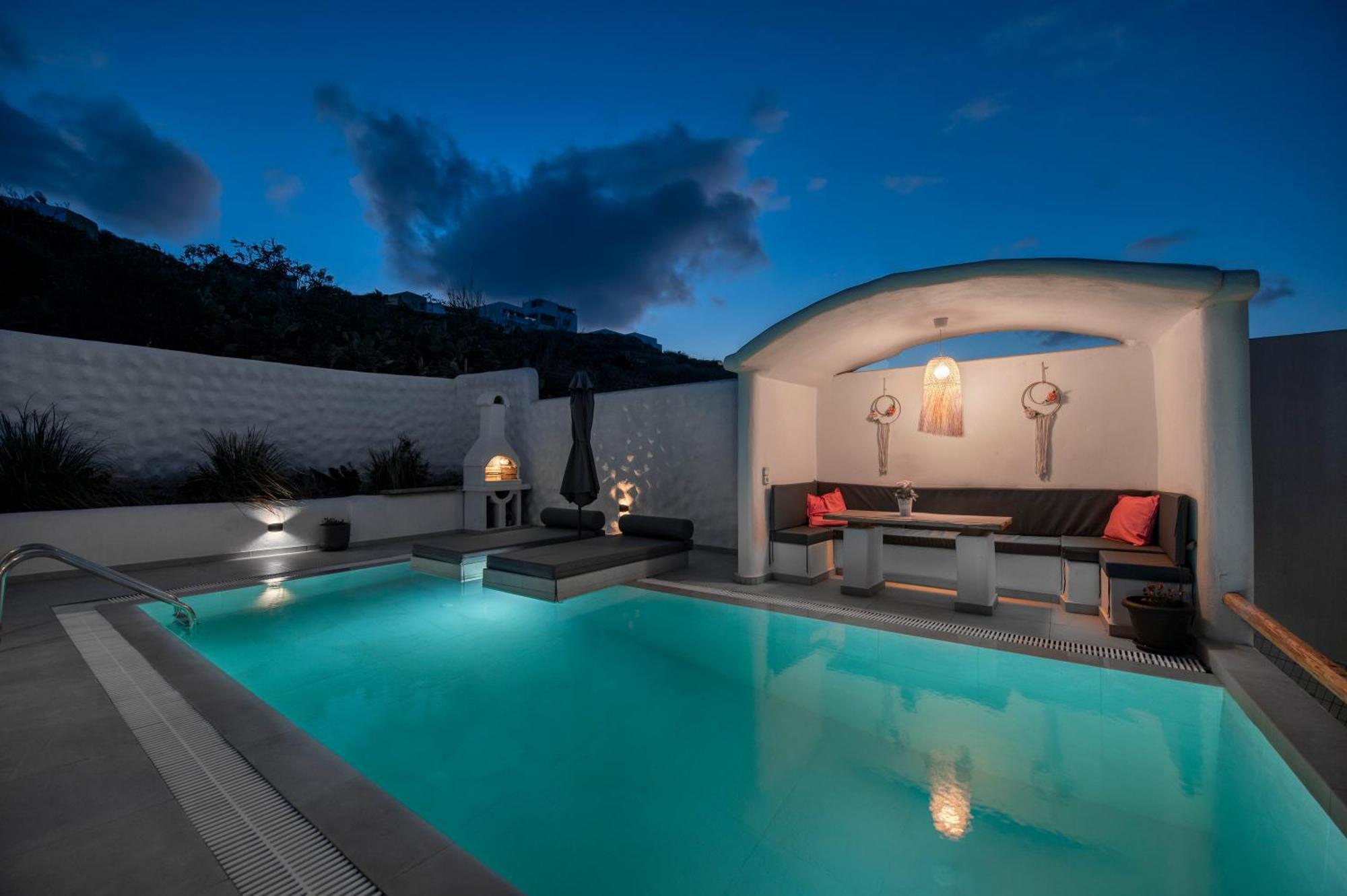 Dream Villa Santorini Vourvoúlos Exteriör bild