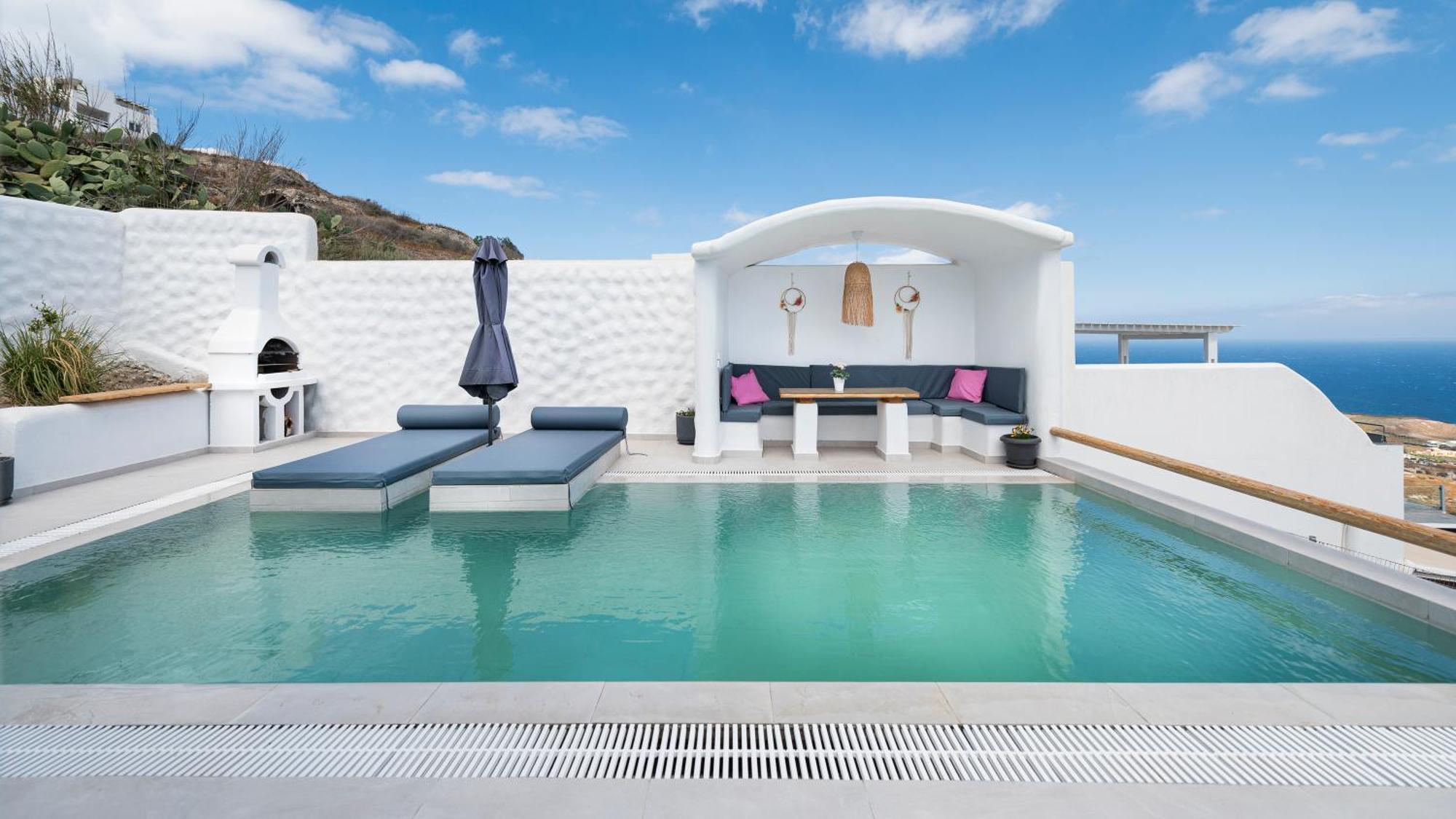 Dream Villa Santorini Vourvoúlos Exteriör bild