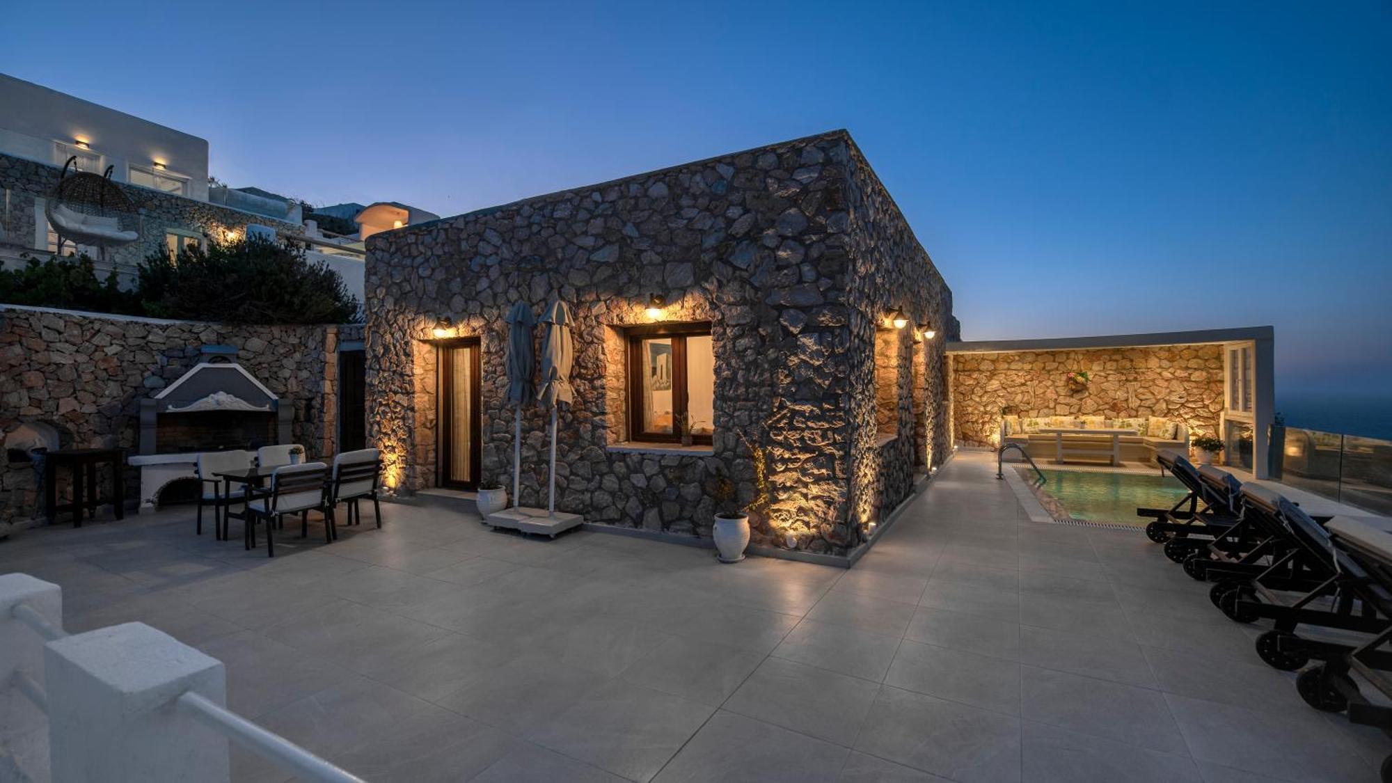 Dream Villa Santorini Vourvoúlos Exteriör bild