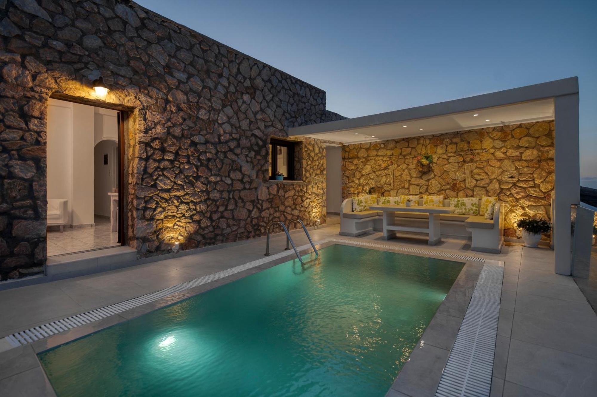 Dream Villa Santorini Vourvoúlos Exteriör bild