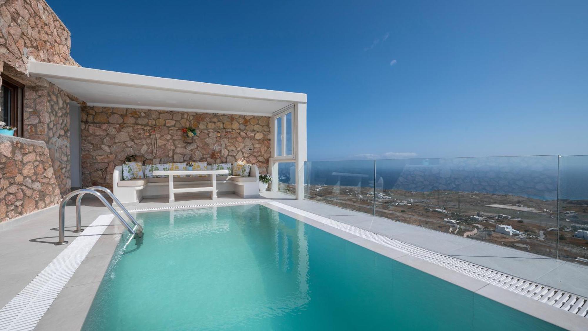 Dream Villa Santorini Vourvoúlos Exteriör bild