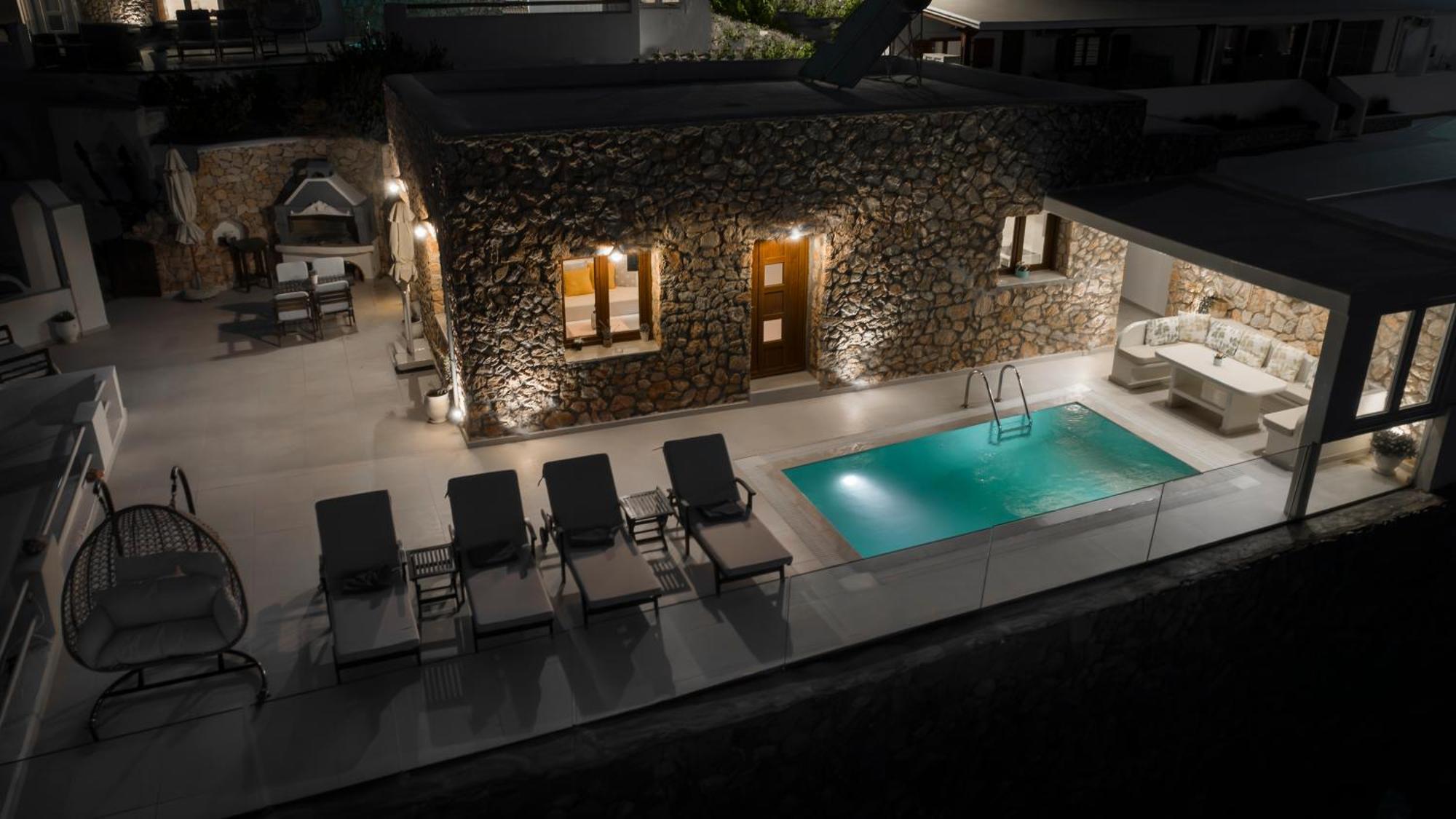 Dream Villa Santorini Vourvoúlos Exteriör bild