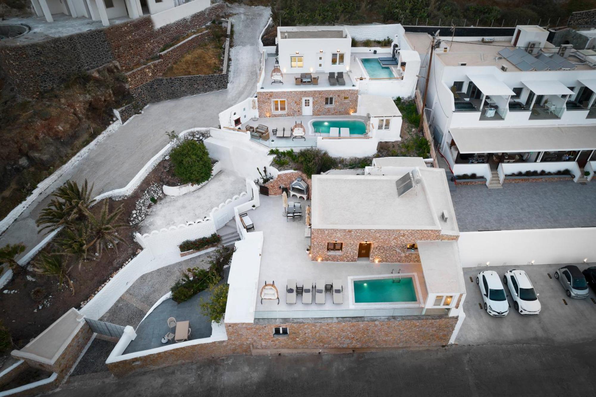 Dream Villa Santorini Vourvoúlos Exteriör bild