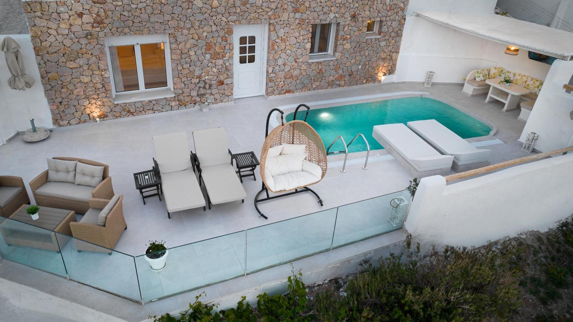 Dream Villa Santorini Vourvoúlos Exteriör bild