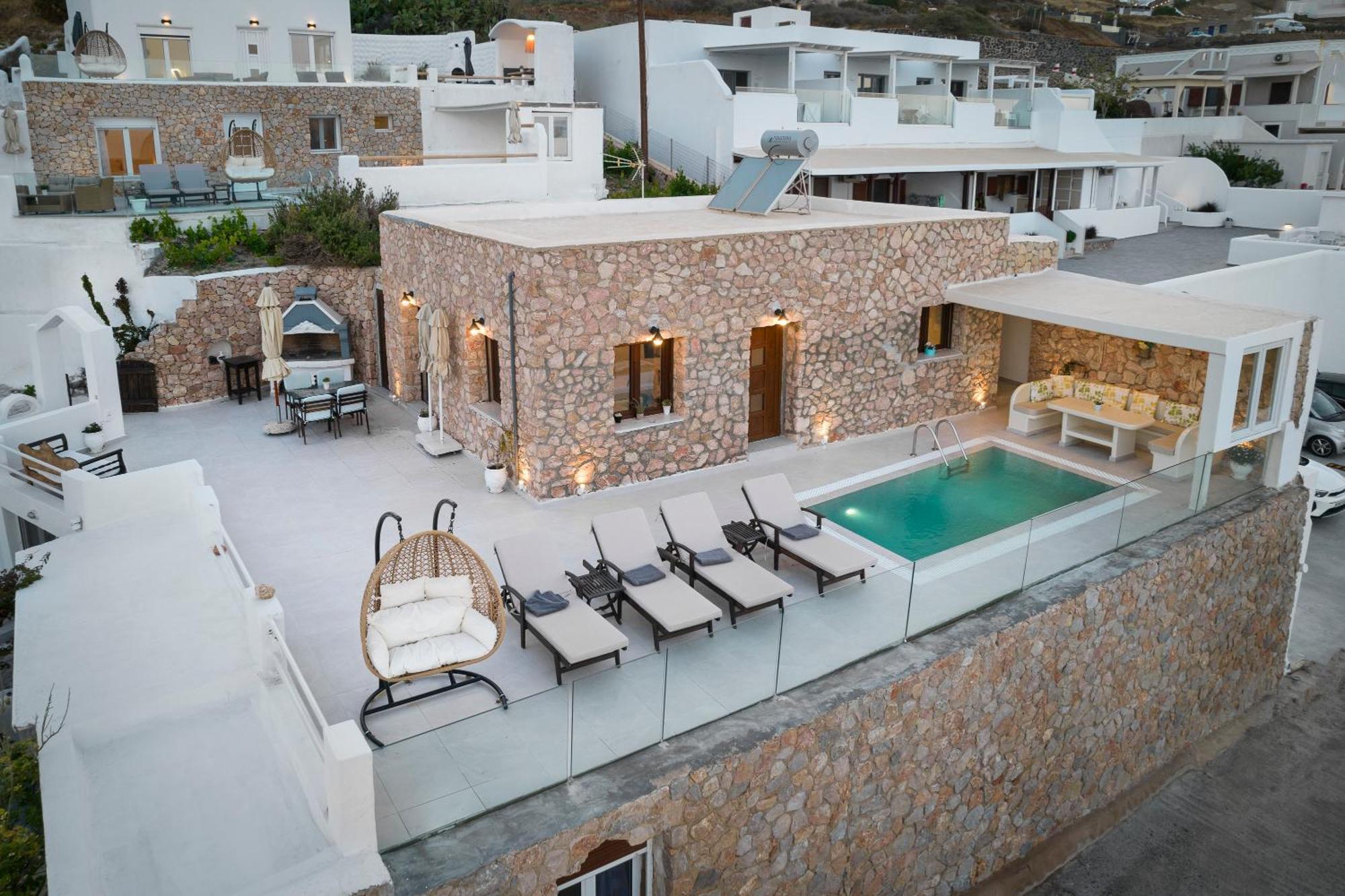 Dream Villa Santorini Vourvoúlos Exteriör bild
