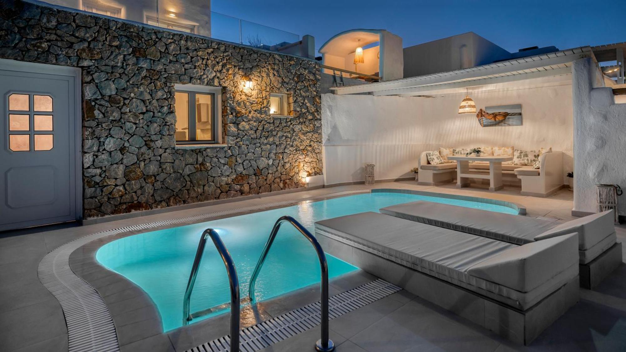 Dream Villa Santorini Vourvoúlos Exteriör bild