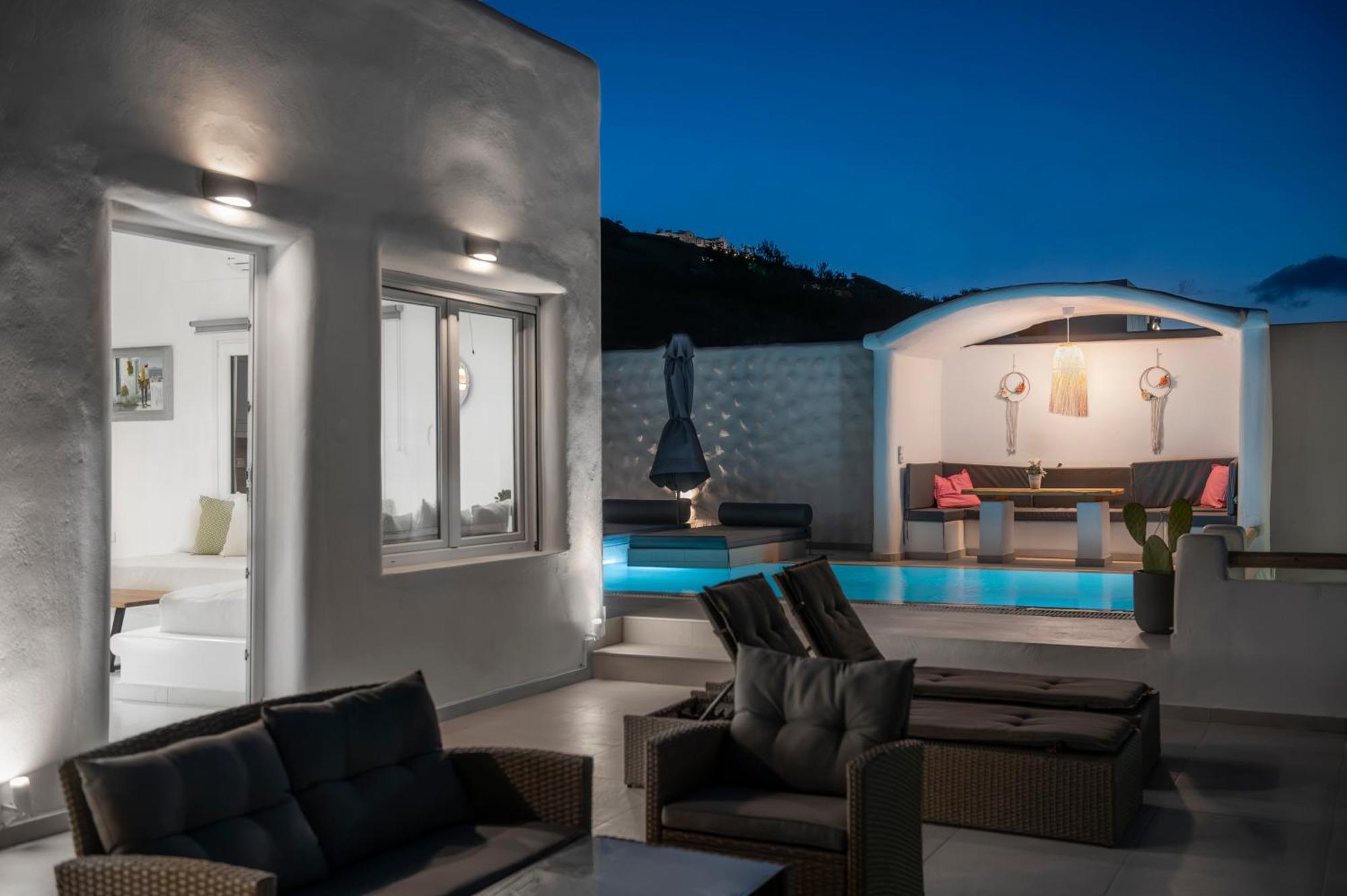 Dream Villa Santorini Vourvoúlos Exteriör bild